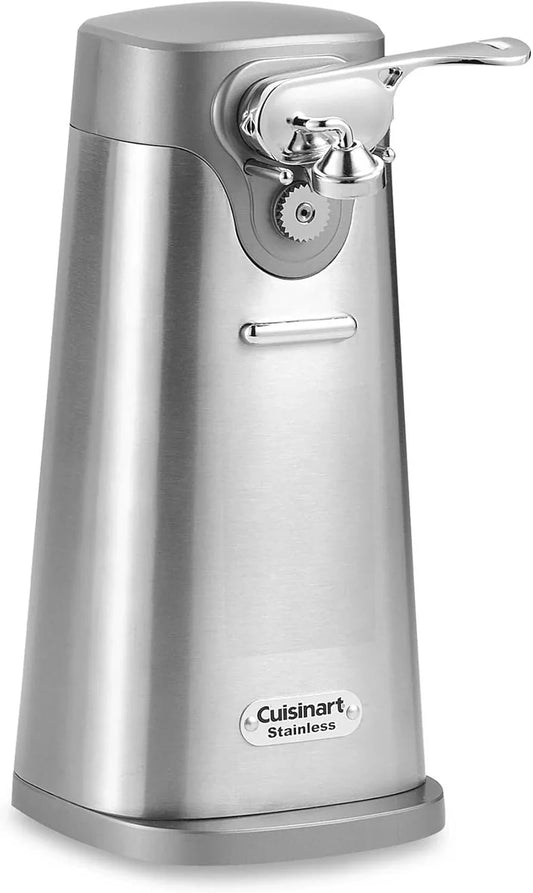 SCO-60 Deluxe Electric Can Opener, Quality-Engineered Motor System Allows You to Open Any Size Can, Stainless Steel