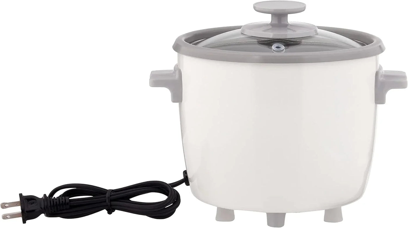 3 Cup Rice Cooker/Steamer ( White)