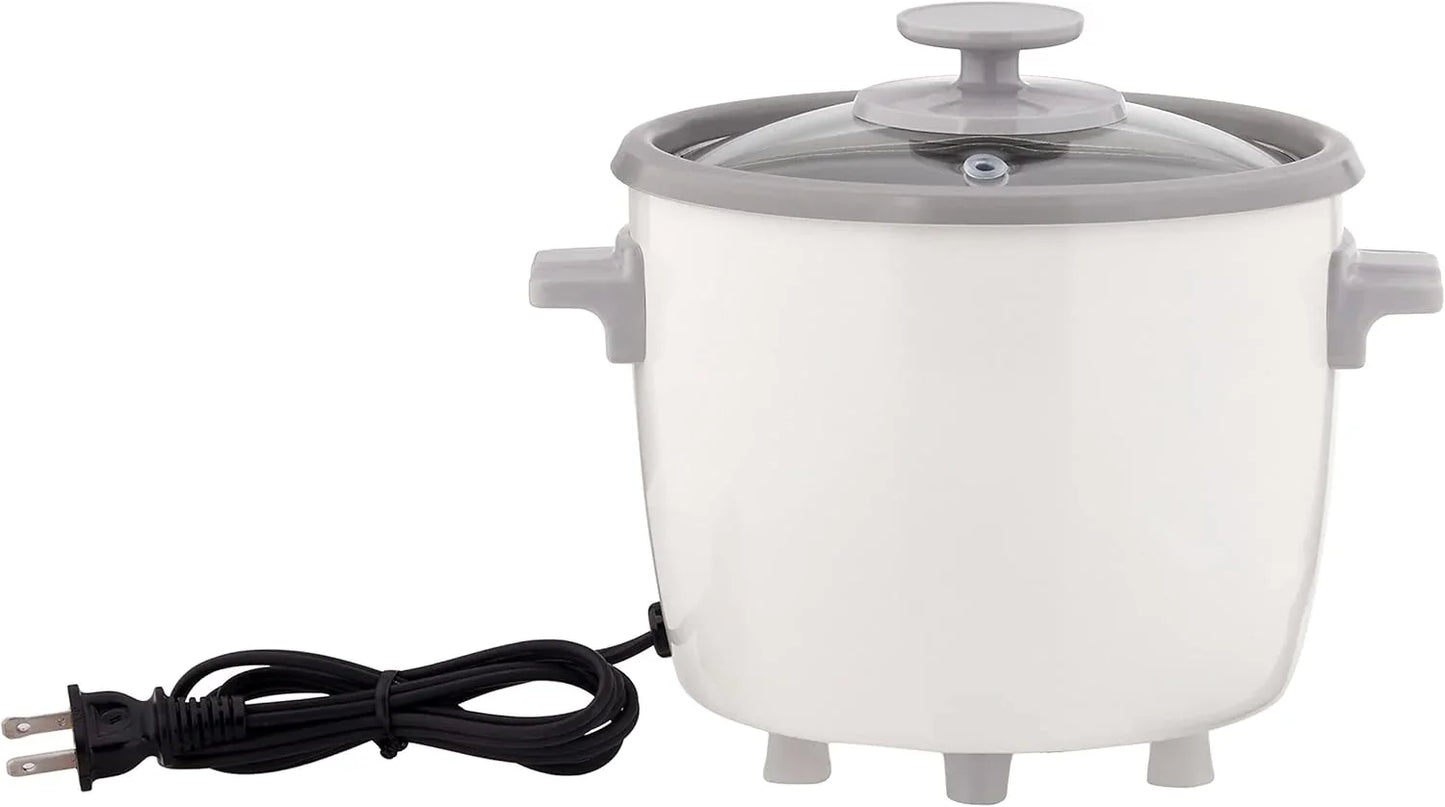 3 Cup Rice Cooker/Steamer ( White)