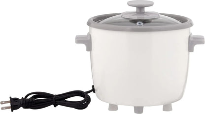3 Cup Rice Cooker/Steamer ( White)