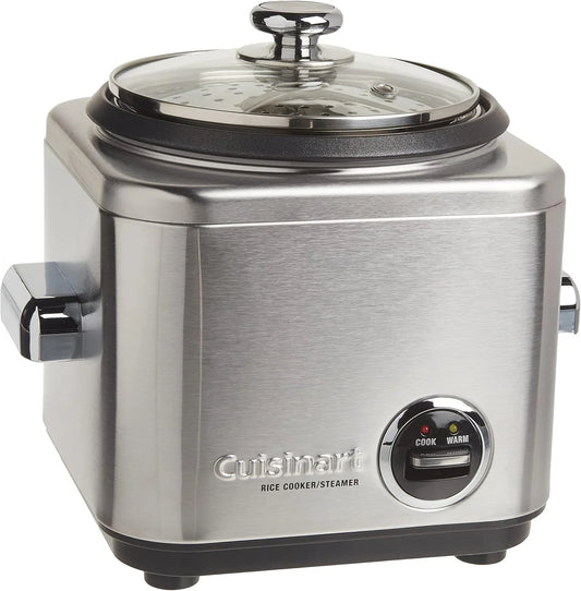 CRC-400P1 4 Cup Rice Cooker, Stainless Steel Exterior