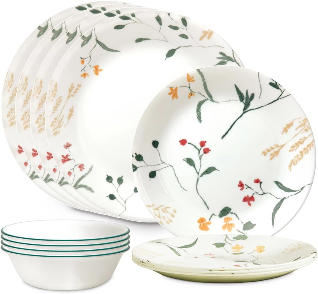 Vitrelle Signature Wildflower Scatter 12-Piece Dinnerware Set