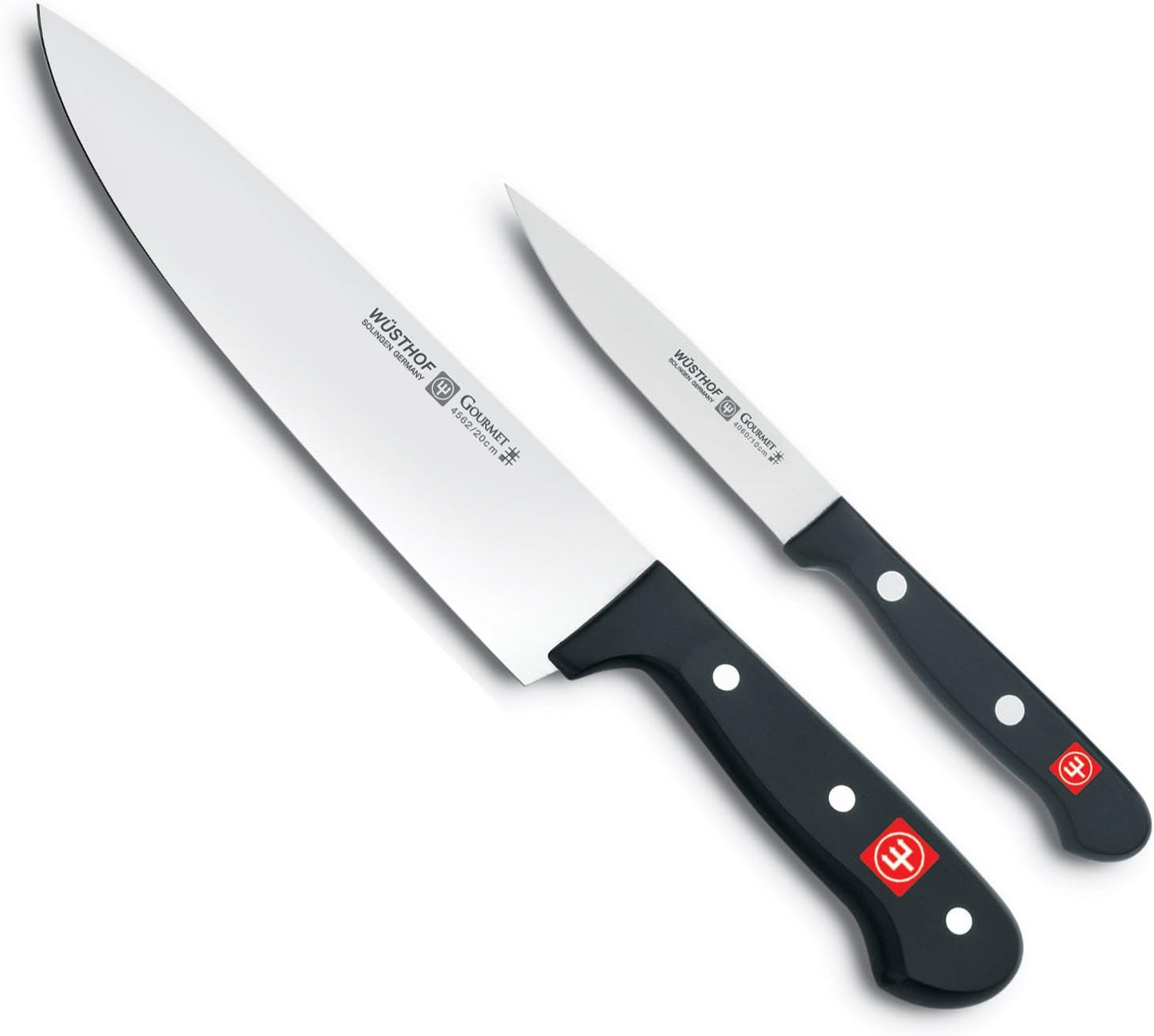 Gourmet 2-Piece Chef'S Knife Set,Black