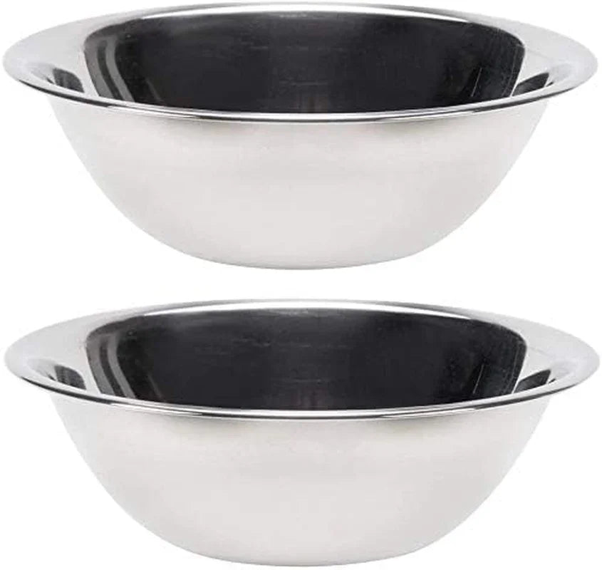 Stainless Steel Mixing Bowl (2, 3 Quart)