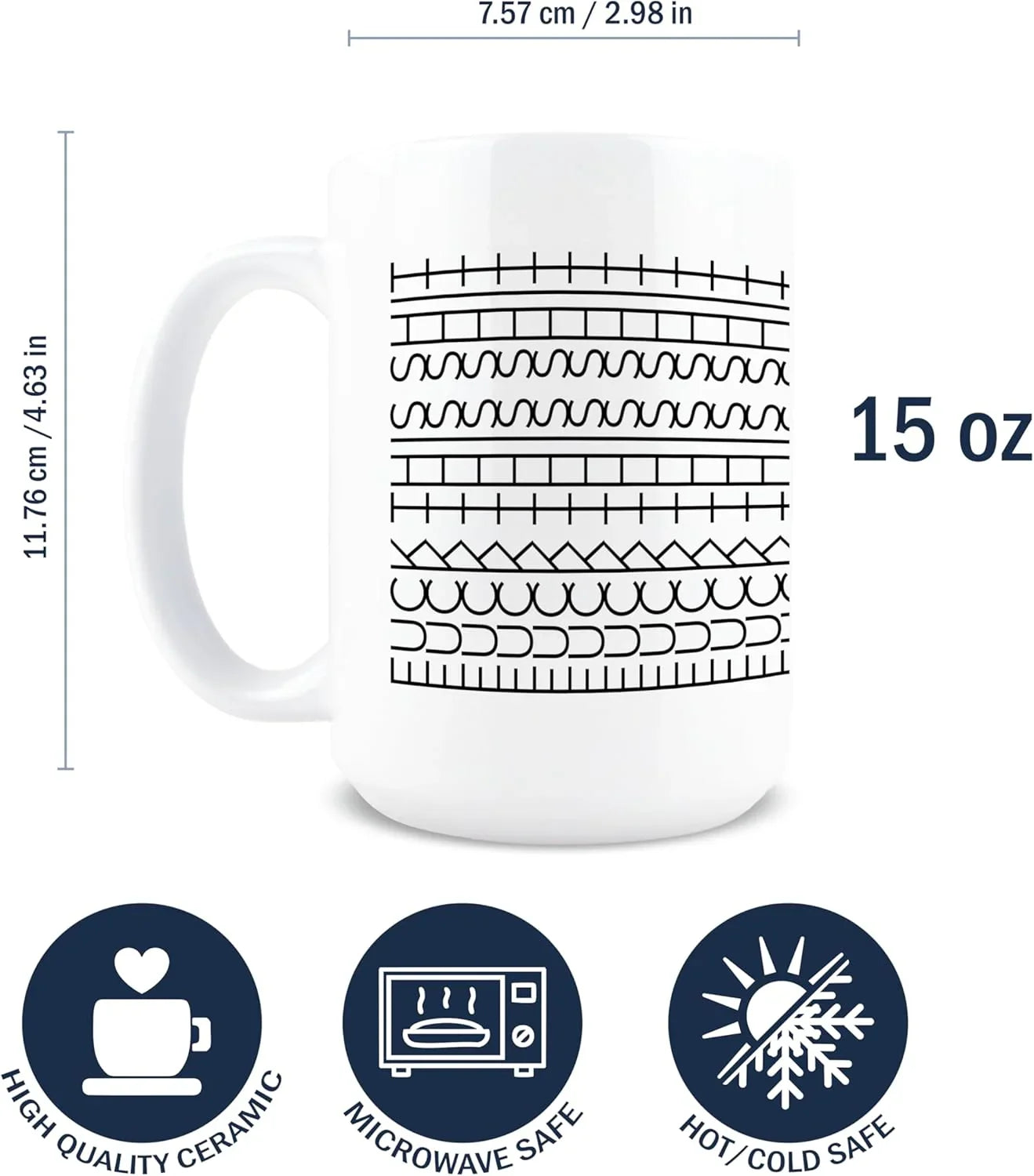 Hidden Message Coffee Mug, 15 Oz Ceramic Funny Coffee Cup, Hidden Message Mug, F This S Cup, Birthday Gag Gifts for Women, Adult White Elephant Gifts, Novelty Items for Adults
