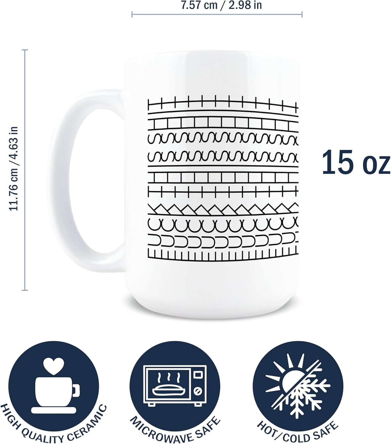 Hidden Message Coffee Mug, 15 Oz Ceramic Funny Coffee Cup, Hidden Message Mug, F This S Cup, Birthday Gag Gifts for Women, Adult White Elephant Gifts, Novelty Items for Adults